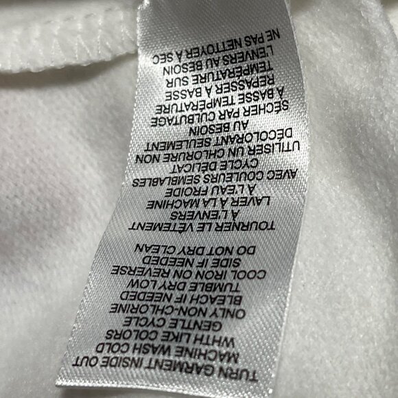 Workshop Republic Womens White Sequin Pug Sweatshirt Size XS Christmas Holiday - Picture 7 of 9